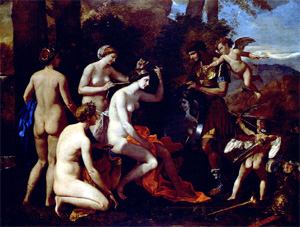 Dido, Aeneas and Rinaldo - Nicolas Poussin